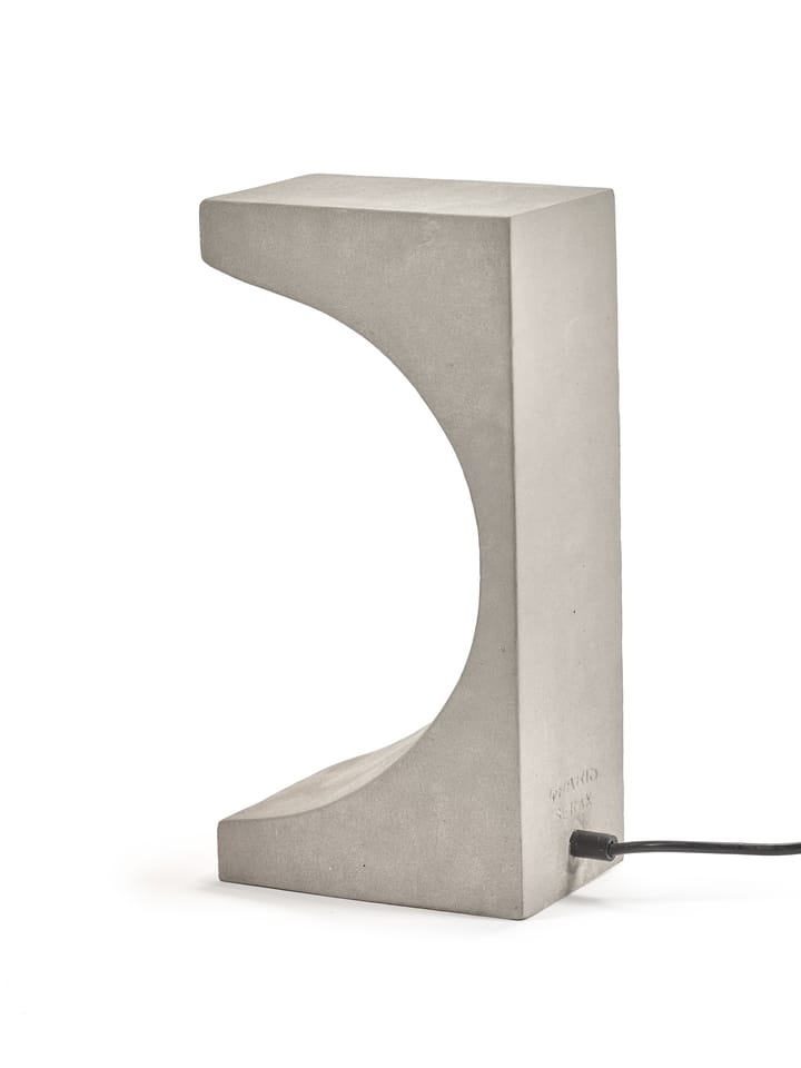 Lampa stołowa Tangent Concrete 33 cm, Grey Serax