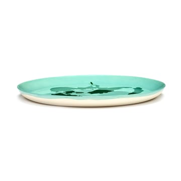 Ottolenghi Feast talerz L Ø26,5 cm 2-pak - Azure-pepper green - Serax