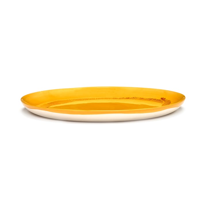 Ottolenghi Feast talerz L Ø26,5 cm 2-pak - Yellow stripes-red - Serax