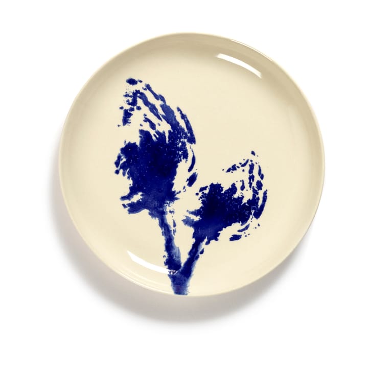 Ottolenghi Feast talerz S Ø19 cm 2-pak - White-artichoke blue - Serax