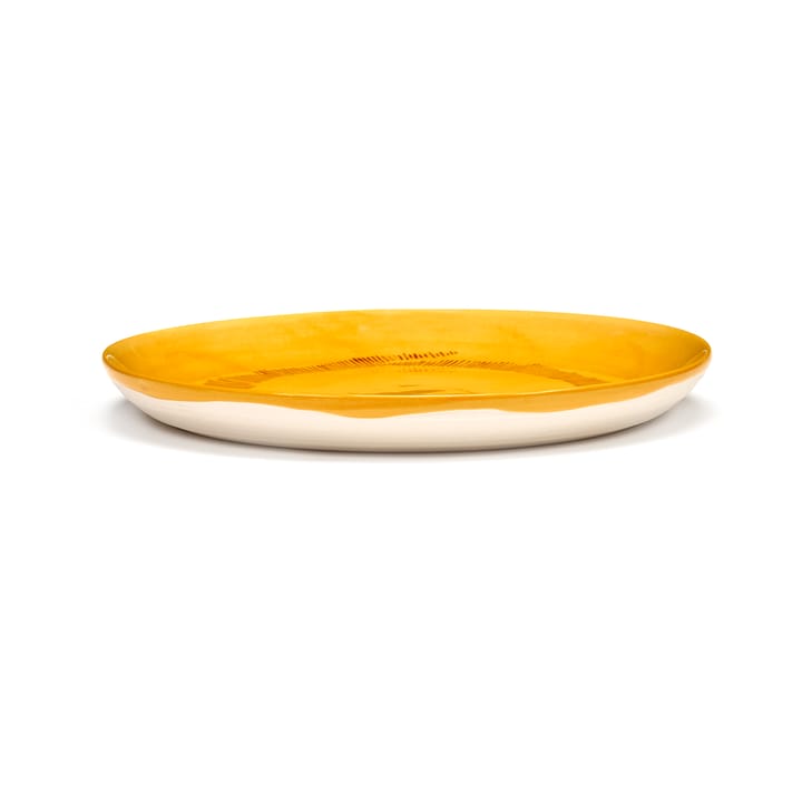 Ottolenghi Feast talerz S Ø19 cm 2-pak - Yellow stripes-red - Serax