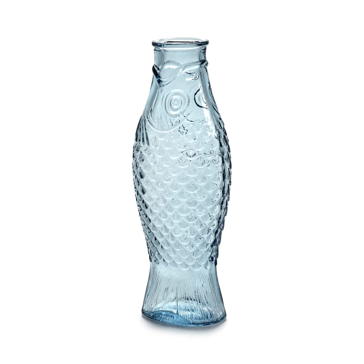 Szklana butelka Fish & Fish 85 cl - Light blue - Serax