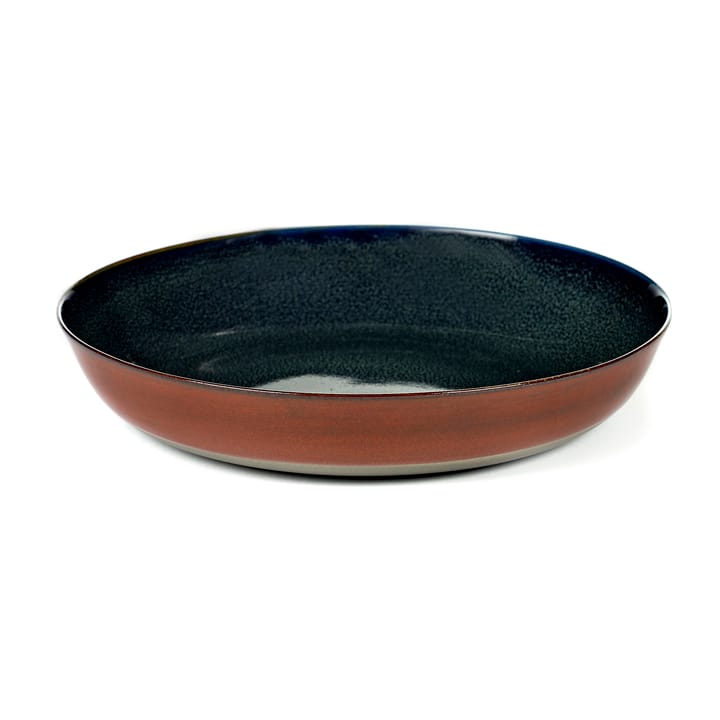 Terres de Rêves talerz 21 cm - Dark blue-rust - Serax