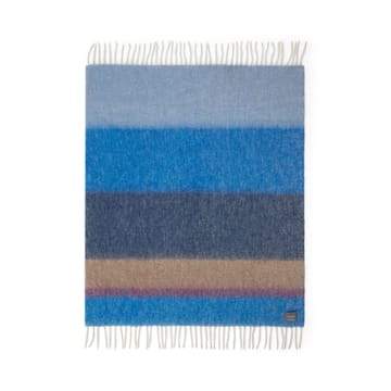 Pled Mohair - Stripe Blue, Azur & Camel - Stackelbergs