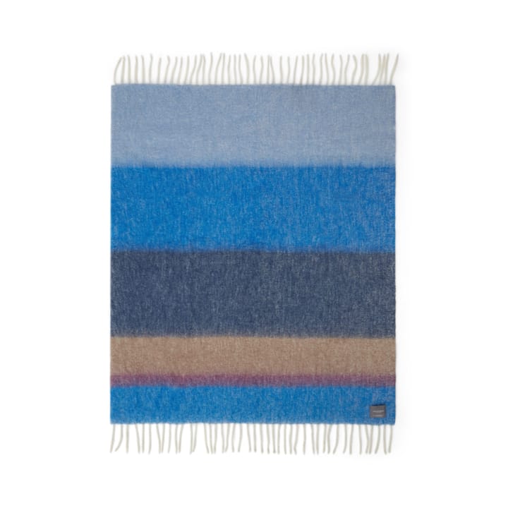 Pled Mohair - Stripe Blue, Azur & Camel - Stackelbergs