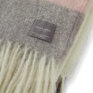 Pled Mohair - Stripe Brown, Black & Rose - Stackelbergs