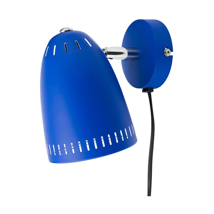 Lampa ścienna Dynamo krótkie ramię - Reflex blue - Superliving