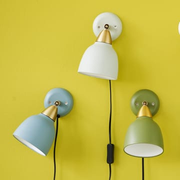 Lampa ścienna Urban, krótkie ramię - Matt olive (zielony) - Superliving