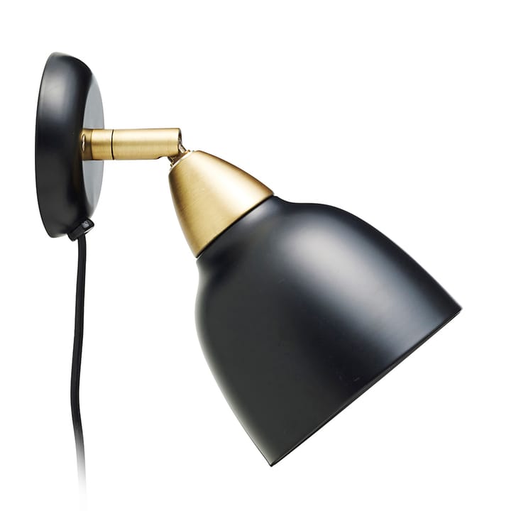 Lampa ścienna Urban, krótkie ramię - Matt real black (czarny) - Superliving