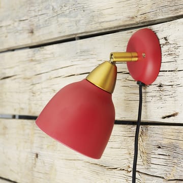 Lampa ścienna Urban, krótkie ramię - Raspberry red - Superliving