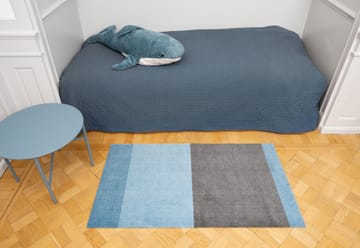 Chodnik Stripes by tica, pasy poziome - Blue-steel grey, 67x120 cm - tica copenhagen