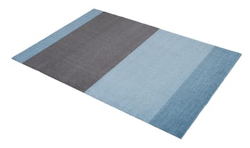 Chodnik Stripes by tica, pasy poziome - Blue-steel grey, 90x130 cm - tica copenhagen