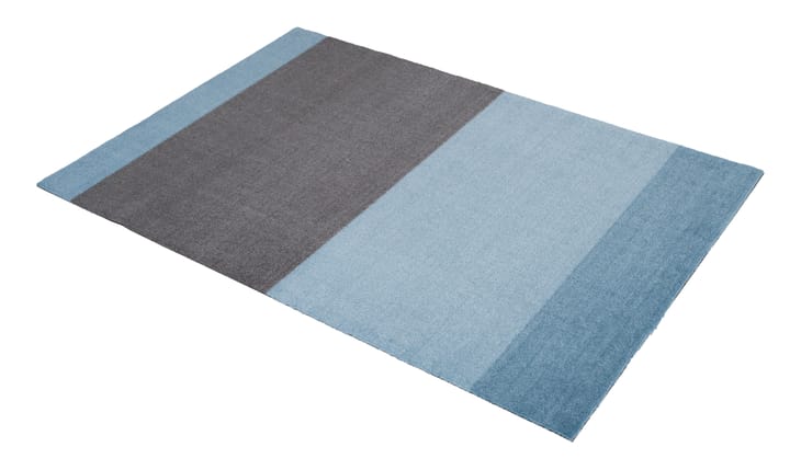 Chodnik Stripes by tica, pasy poziome - Blue-steel grey, 90x130 cm - tica copenhagen