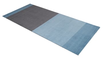 Chodnik Stripes by tica, pasy poziome - Blue-steel grey, 90x200 cm - tica copenhagen