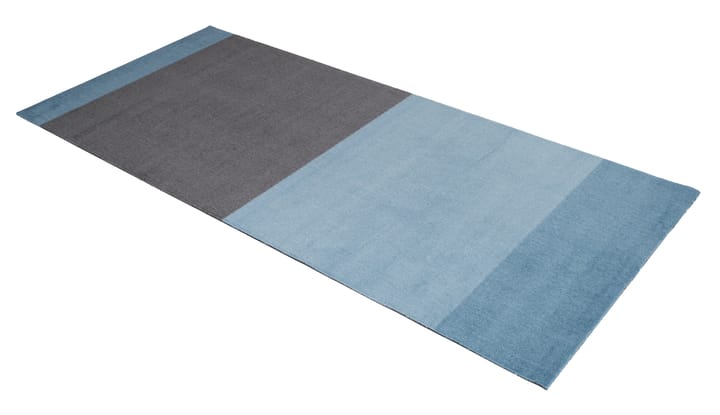 Chodnik Stripes by tica, pasy poziome, Blue-steel grey, 90x200 cm tica copenhagen