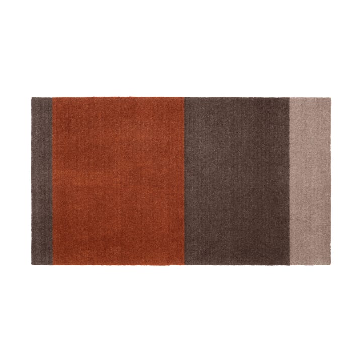 Chodnik Stripes by tica, pasy poziome - Brown-terrakotta 67x120 cm - tica copenhagen