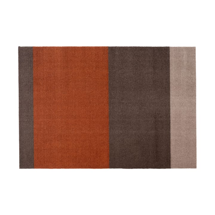 Chodnik Stripes by tica, pasy poziome - Brown-terrakotta 90x130 cm - tica copenhagen