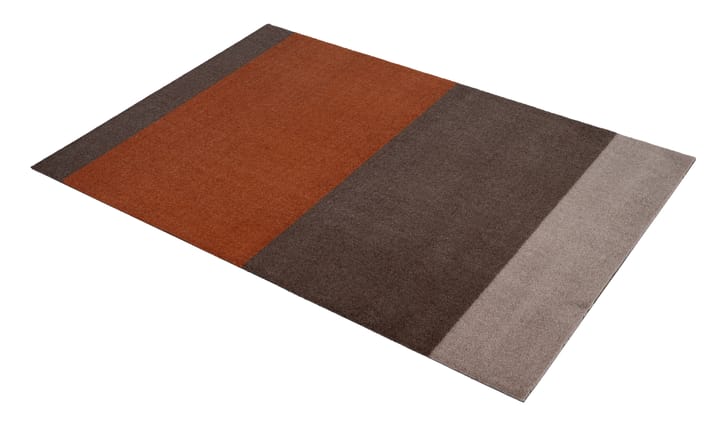 Chodnik Stripes by tica, pasy poziome - Brown-terrakotta 90x130 cm - tica copenhagen