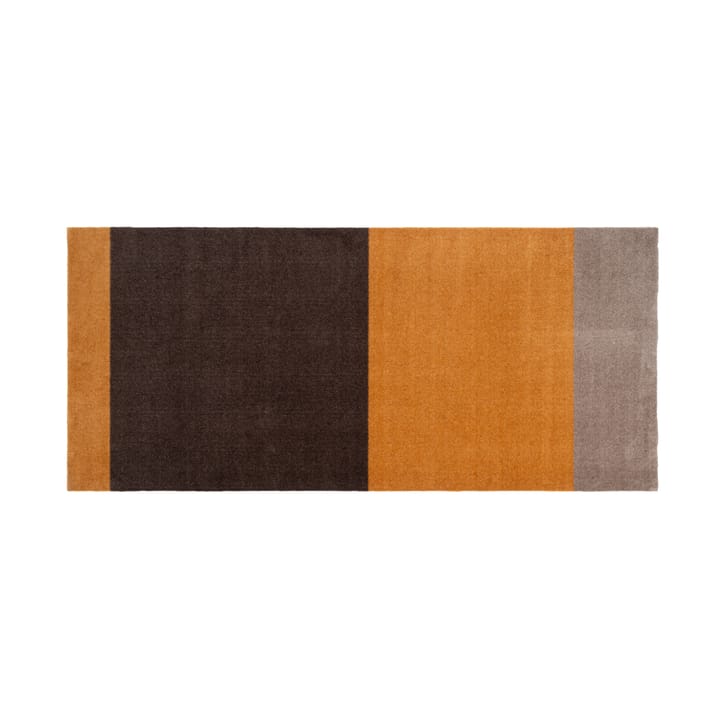 Chodnik Stripes by tica, pasy poziome - Dijon-brown-sand, 90x200 cm - tica copenhagen