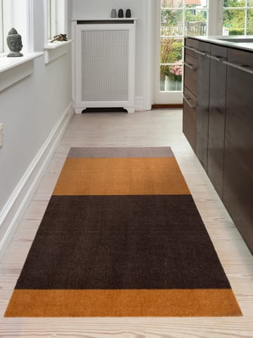 Chodnik Stripes by tica, pasy poziome - Dijon-brown-sand, 90x200 cm - tica copenhagen