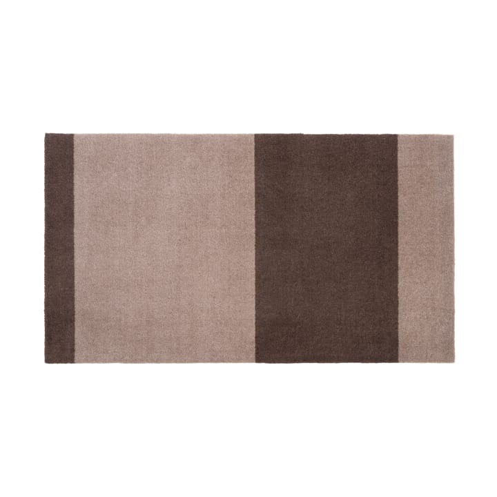 Chodnik Stripes by tica, pasy poziome - Sand-brown, 67x120 cm - Tica copenhagen