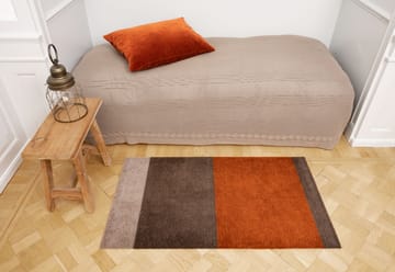 Wycieraczka Stripes by tica, pasy poziome - Brown-terrakotta, 60x90 cm - tica copenhagen