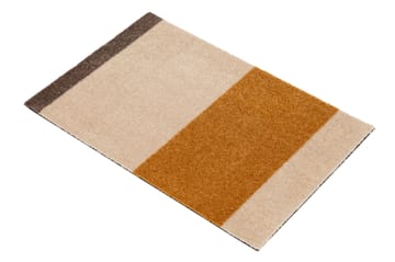 Wycieraczka Stripes by tica, pasy poziome - Ivory-dijon-brown, 40x60 cm - tica copenhagen