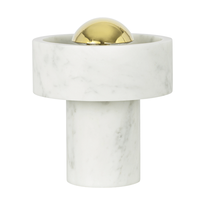 Lampa stołowa Stone Portable LED 28 cm - Marble-gold - Tom Dixon