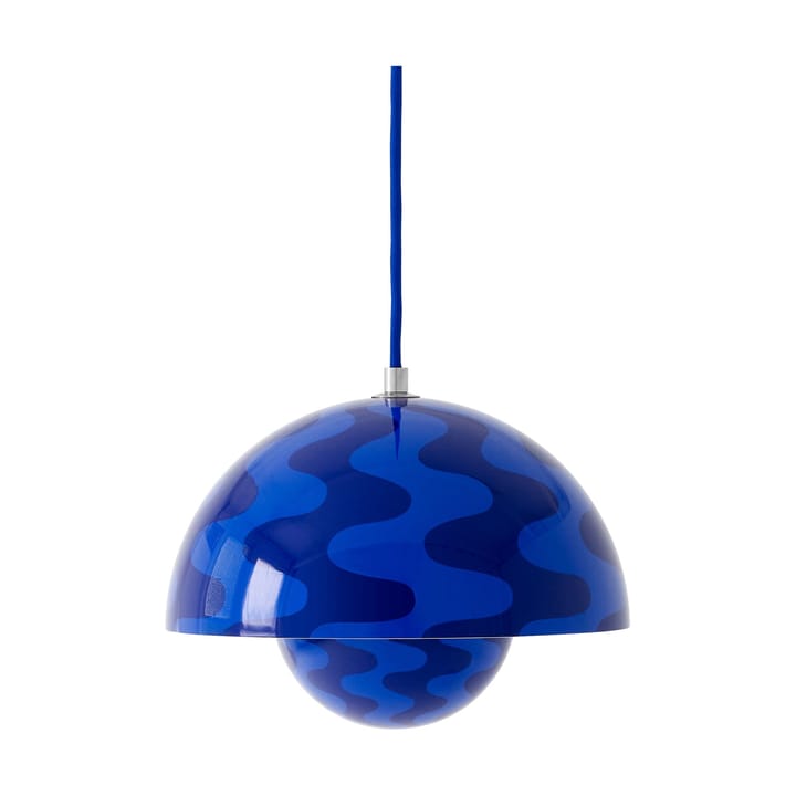 Flowerpot VP1 wisząca lampa - Cobalt blue-Twilight blue - &Tradition