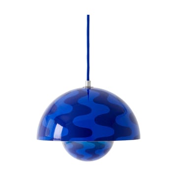 Flowerpot VP1 wisząca lampa - Cobalt blue-Twilight blue - &Tradition