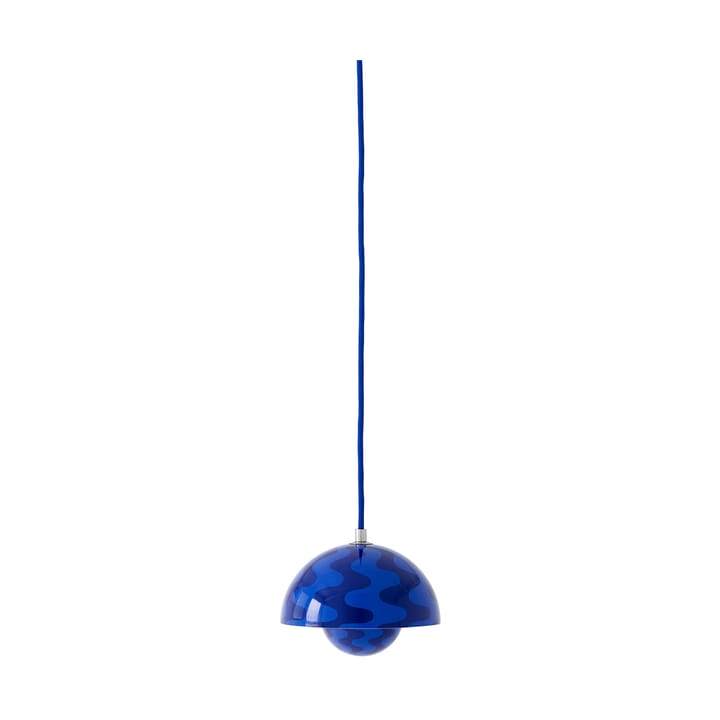 Flowerpot VP10 wisząca lampa - Cobalt blue-Twilight blue - &Tradition