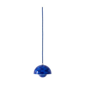 Flowerpot VP10 wisząca lampa - Cobalt blue-Twilight blue - &Tradition