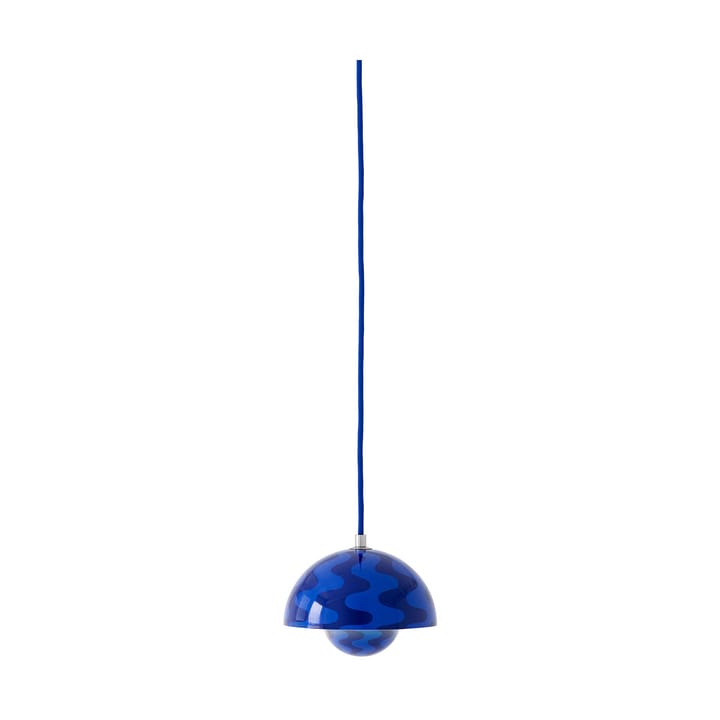 Flowerpot VP10 wisząca lampa, Cobalt blue-Twilight blue &Tradition