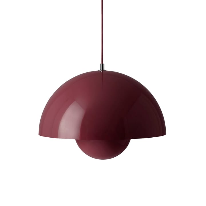 Flowerpot VP7 lampa wisząca - Dark plum - &Tradition