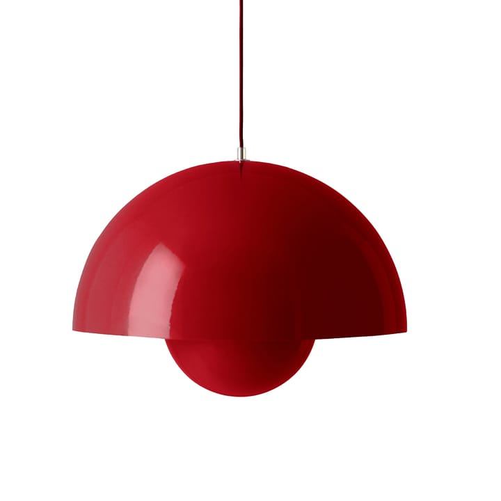 Flowerpot wisząca lampa duża VP2 - Vermilion red - &Tradition