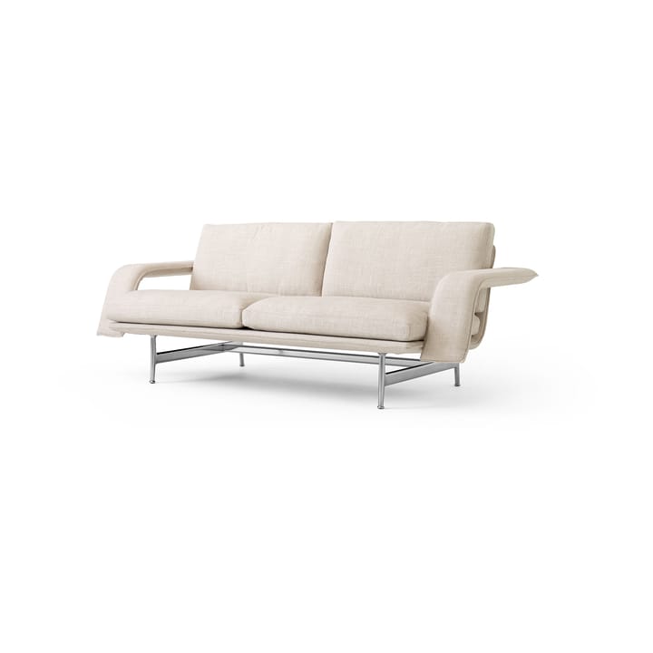 Meantime AV30 sofa 2-osobowa - Pol. aluminium-Ecriture 0210 - &Tradition