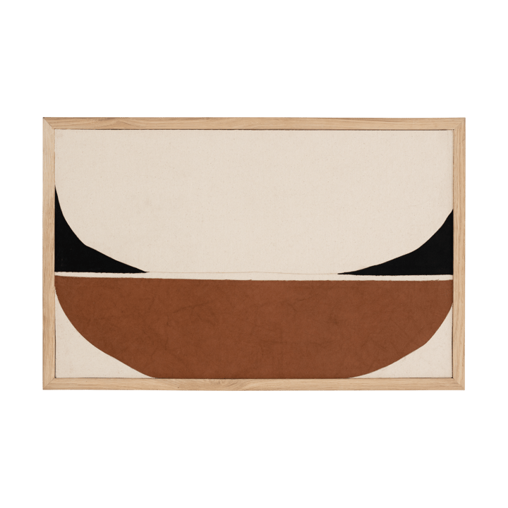 Obraz Ocaso A 45x70 cm - White-brown - URBAN NATURE CULTURE