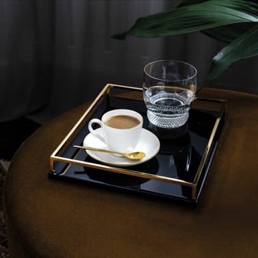 Filiżanka do espresso Anmut Gold - Biały - Villeroy & Boch