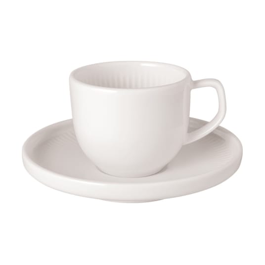 Filiżanka espresso Afina 5 cl ze spodkiem - White - Villeroy & Boch