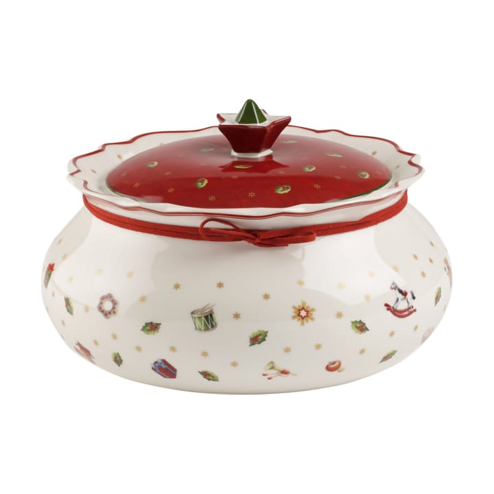 Pojemnik z pokrywką Toy's Delight M 1,9 L - Biało-czerwony. - Villeroy & Boch