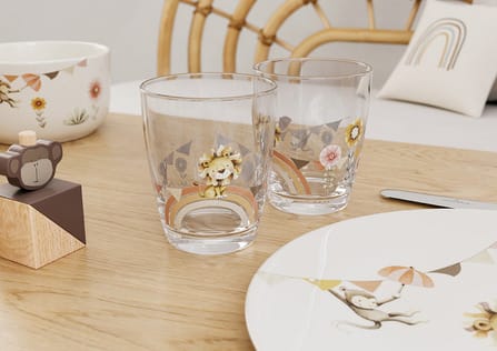 Szklanki dziecięce „Roar Like a Lion” 15 cl, 2 szt.  - Multi - Villeroy & Boch