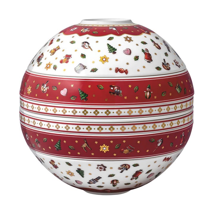 Toy's Delight La Boule servis 7 Części - Biały-czerwony - Villeroy & Boch