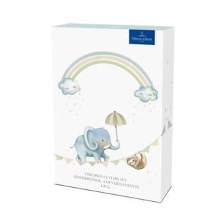 Zestaw sztućców dziecięcych „Walk Like an Elephant” 4 szt. , Stal nierdzewna Villeroy & Boch