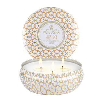 Maison Blanc 3-wick Tin świeca zapachowa 40 godz. - Italian Bellini - Voluspa