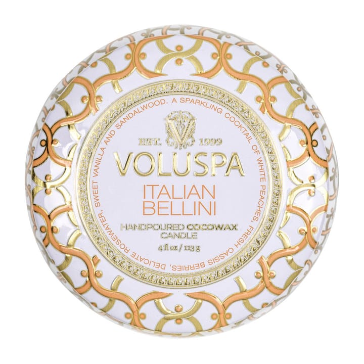 Maison Blanc Mini Tin świeca zapachowa 25 godz., Italian Bellini Voluspa