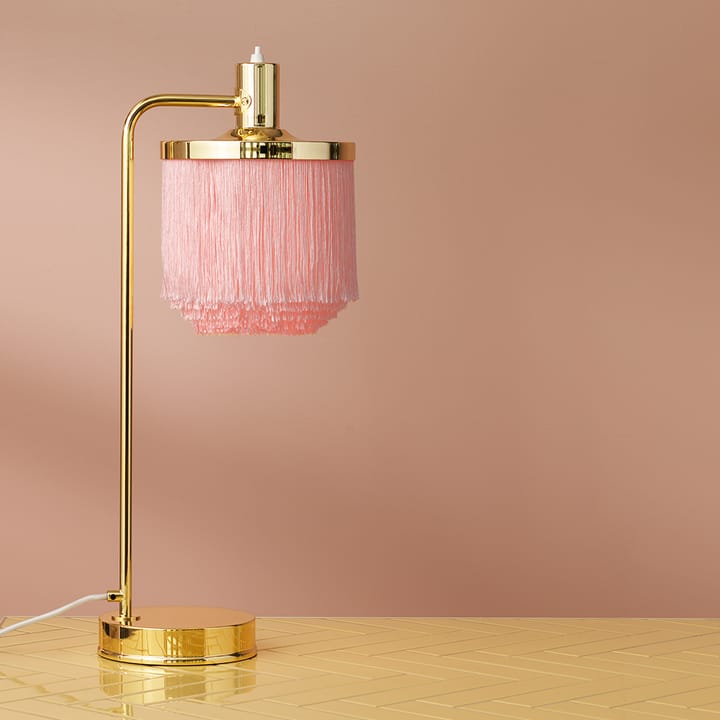 Fpierścieńe lampa stołowa - pale pink - Warm Nordic