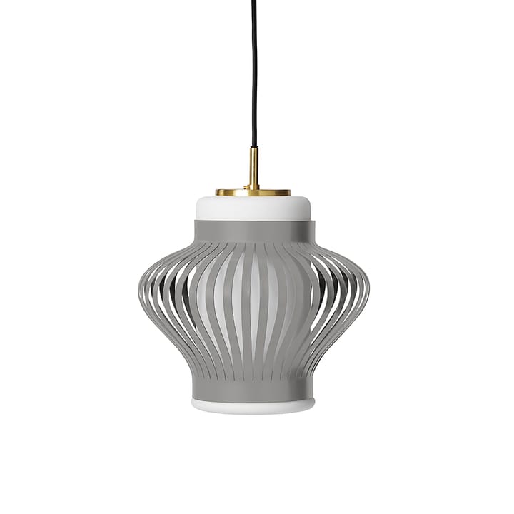 Opal Lamella lampa wisząca - sky grey, opal piaskowany - Warm Nordic