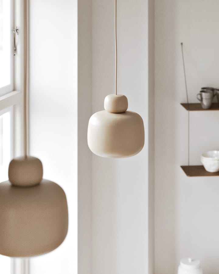 Lampa sufitowa Stone large, Beige Woud