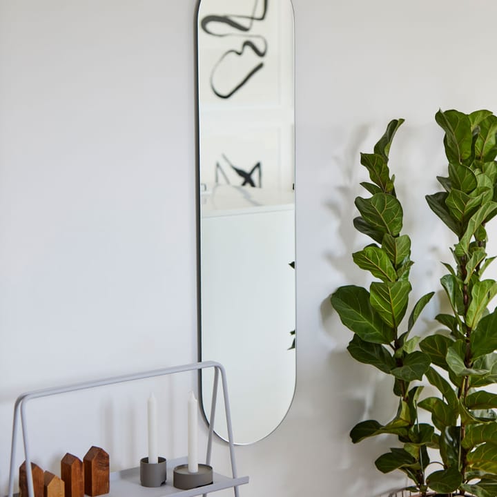 A-Wall Mirror Lustro, soft grey, small Zone Denmark