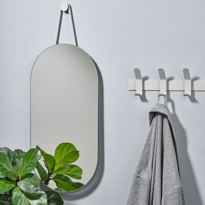 A-Wall Mirror Lustro, soft grey, small Zone Denmark